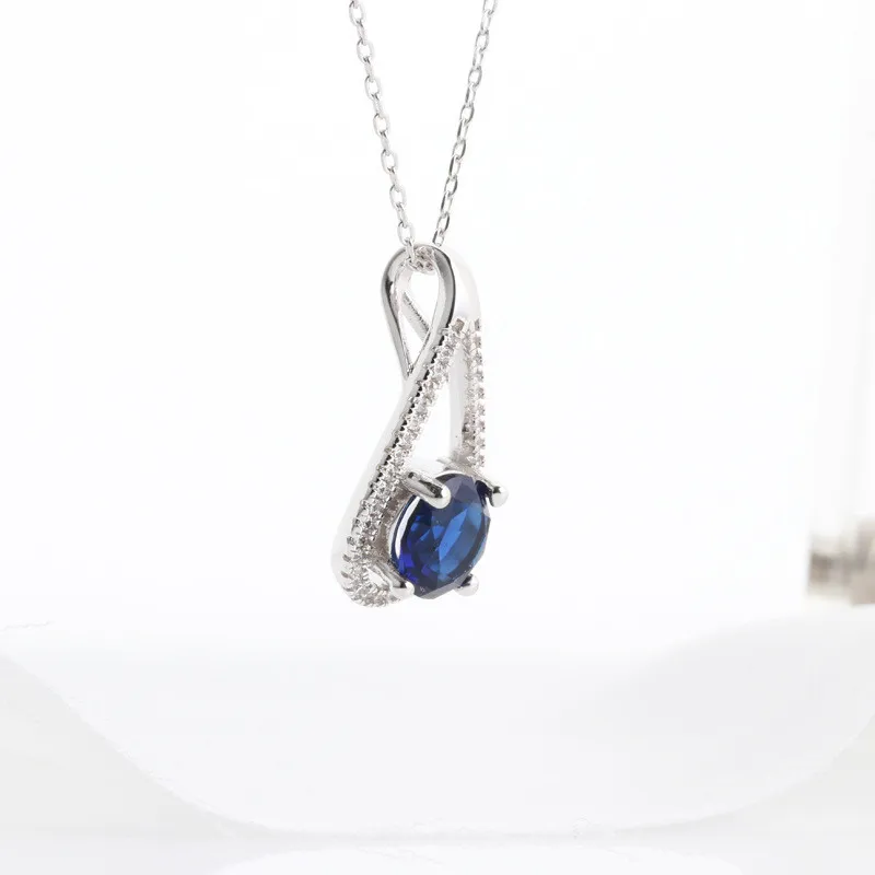 CC S925 Серебряные Ожерелья Подвески для женщин Роскошные ювелирные изделия из