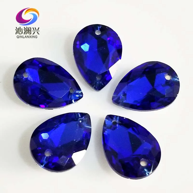 Royalblue форма dr высокое качество стекло хрустальный заостренный задник пришит