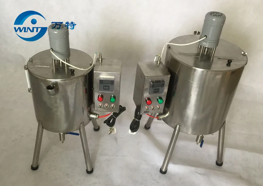 

15L Double Jacket Mixing Tank with Heating for Lipstick 15 liters lipstick heating Mixing tank