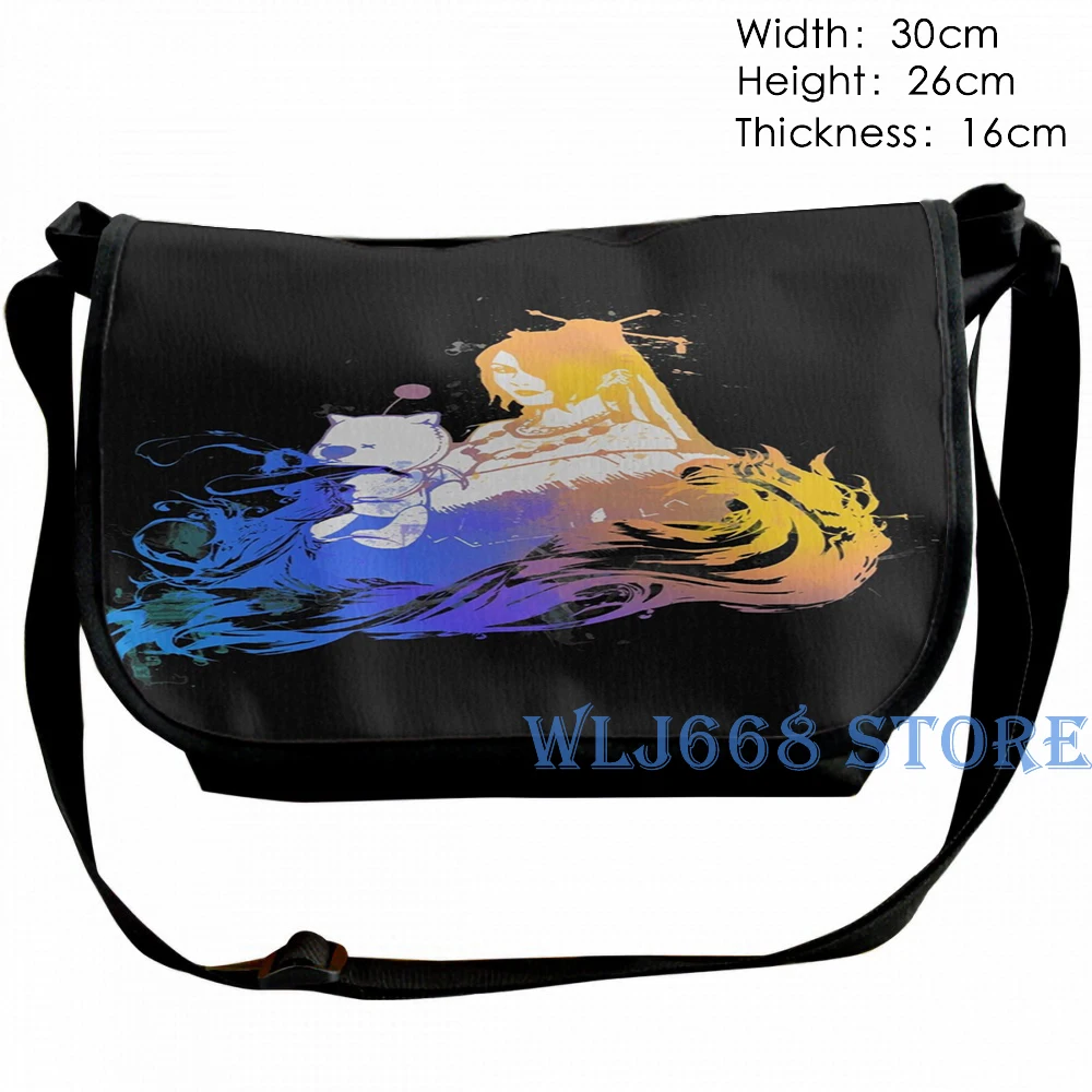Funny graphic print shoulder Bags women Lulu Final Fantasy Single backpack travel for men Gym Bag | Багаж и сумки