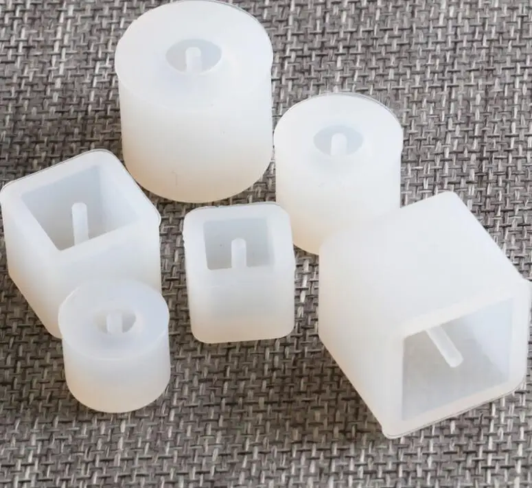 XCDIY (8-16mm) Silicone Mold for square ball beads with hole Resin Mould handmade tool DIY Craft epoxy resin molds | Украшения и