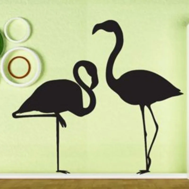 

New Beautiful Flamingo Bird Vinyl Wall Sticker Home Decor Decoration Wall Decal Wall Mural Wall Art Wallpaper