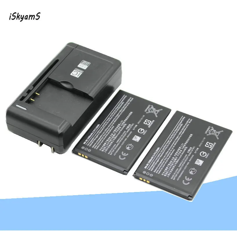 ISkyamS 2x1500 мА/ч BN-06 / BN06 BN 06 запасная батарея + универсальное зарядное устройство для