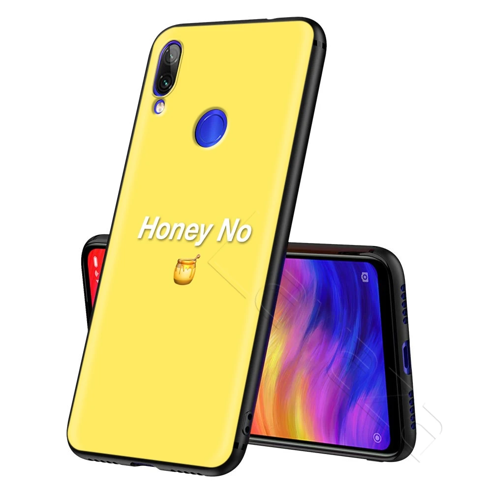 Желтый эстетический чехол с принтом для Xiaomi Redmi Note 8 Pro MI MAX 3 6 9 SE A1 A2 A3 10 Lite Plus 8A F1 K30 |