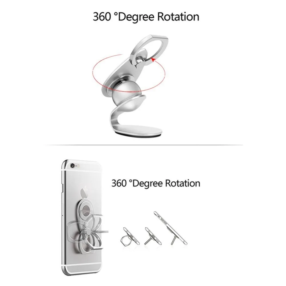 Металлический Универсальный Магнитный 2 в 1 Мобильный автомобильный Стенд