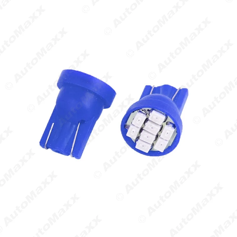 

300Pcs High Power 7-Color T10 194 168 1206 Chip 8SMD Wedge Base Car LED Light Bulbs #J-2615