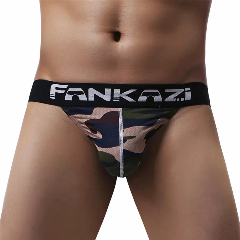 3PCS/Lot Gay Men Briefs Penis Jockstrap G String Penis Pouch Thong Bulge Male Underwear Seamless Lingerie String Homme Briefs