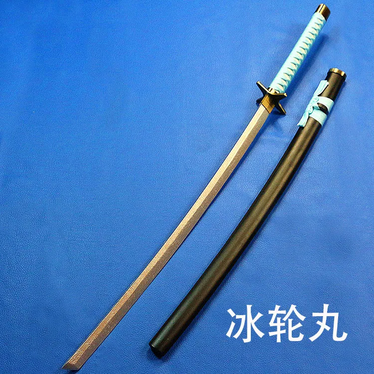 Bleach Рукия Куросаки ichigoku ЯПОНСКИЙ KATANA Косплей деревянный меч лезвие ножа оружие Косплэй Реквизит Высокое качество - Цвет: as show