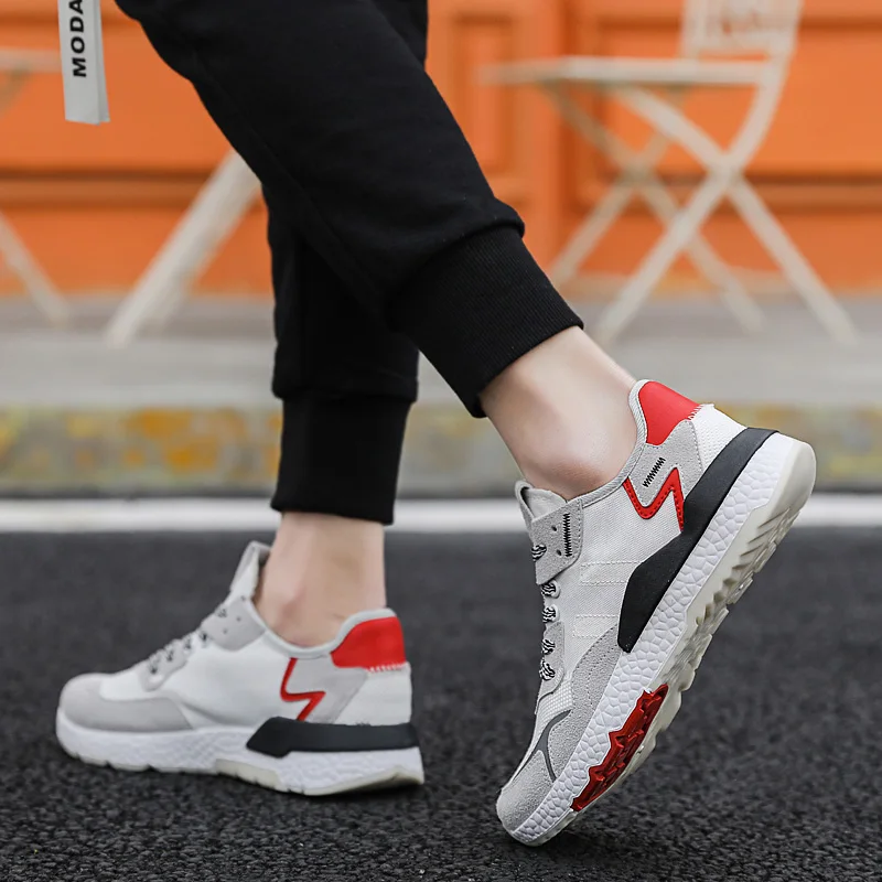 2019 Men Shoes Summer Sneakers Breathable Couple Lover Fashion Lace Up Mens Mesh Flats Shoe Big Plus Size Casual | Обувь