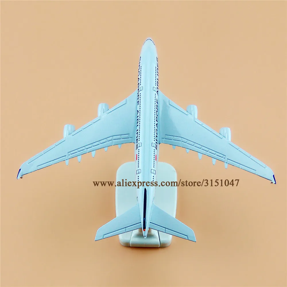 Сплав металла Air Singapore Airlines A380 модель самолета Airbus 380 Airways Стенд Детские Подарки 16