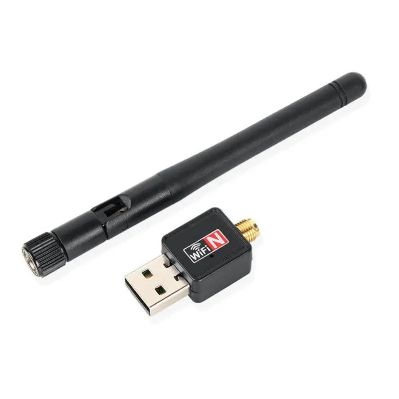 Внешний USB WiFi адаптер 150 м портативный донгл антенна мини Wi-Fi беспроводная сетевая