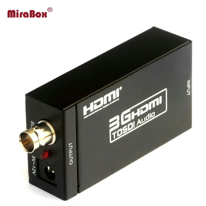 Mini 3 г 1080 P HDMI к SDI конвертер SD-SDI HD-SDI 3G-SDI HD Video Converter адаптер питания ищет агентов |