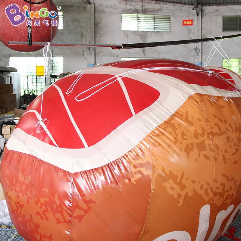 Гигантская надувная ветчина длиной 4 метра под заказ/надувная свинины/нейлоновые