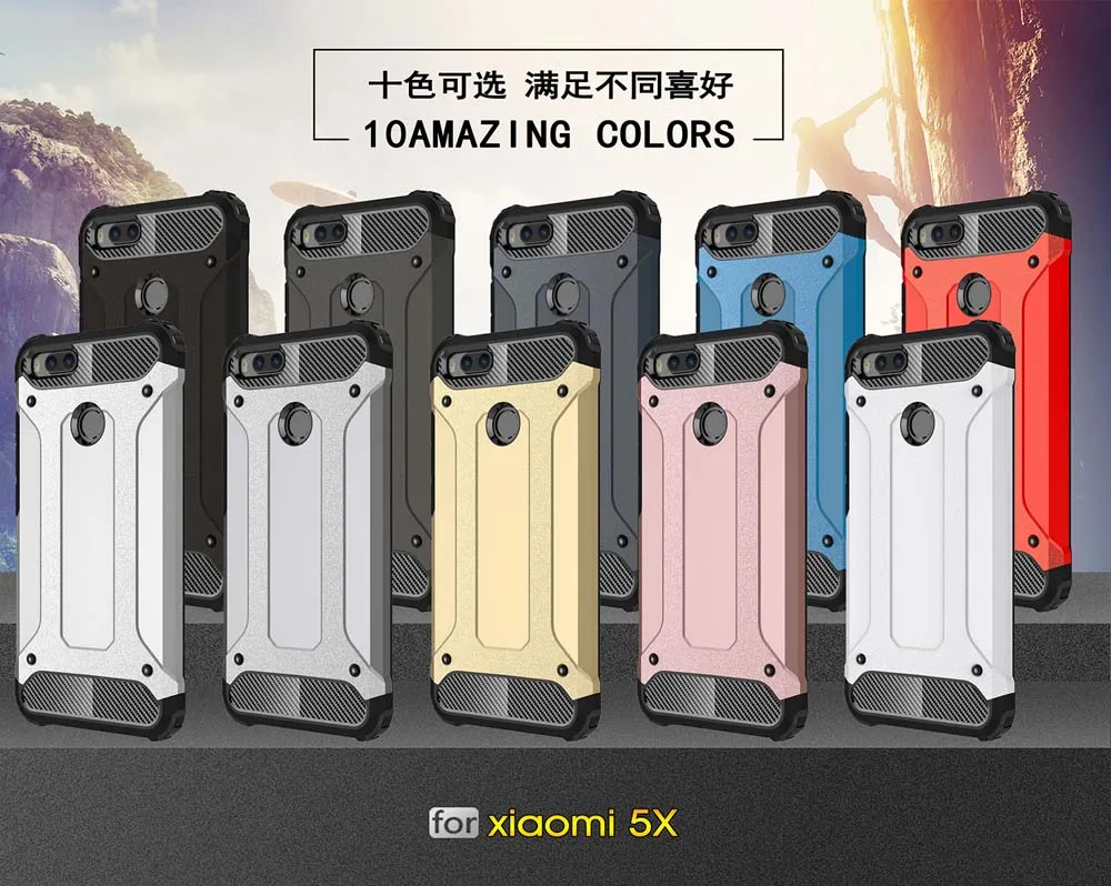Противоударный чехол-броня Coque 5,5 для Xiaomi mi A1 чехол для Xiaomi mi A1 5X mi 5X mi A1 телефона чехол-лента на заднюю панель