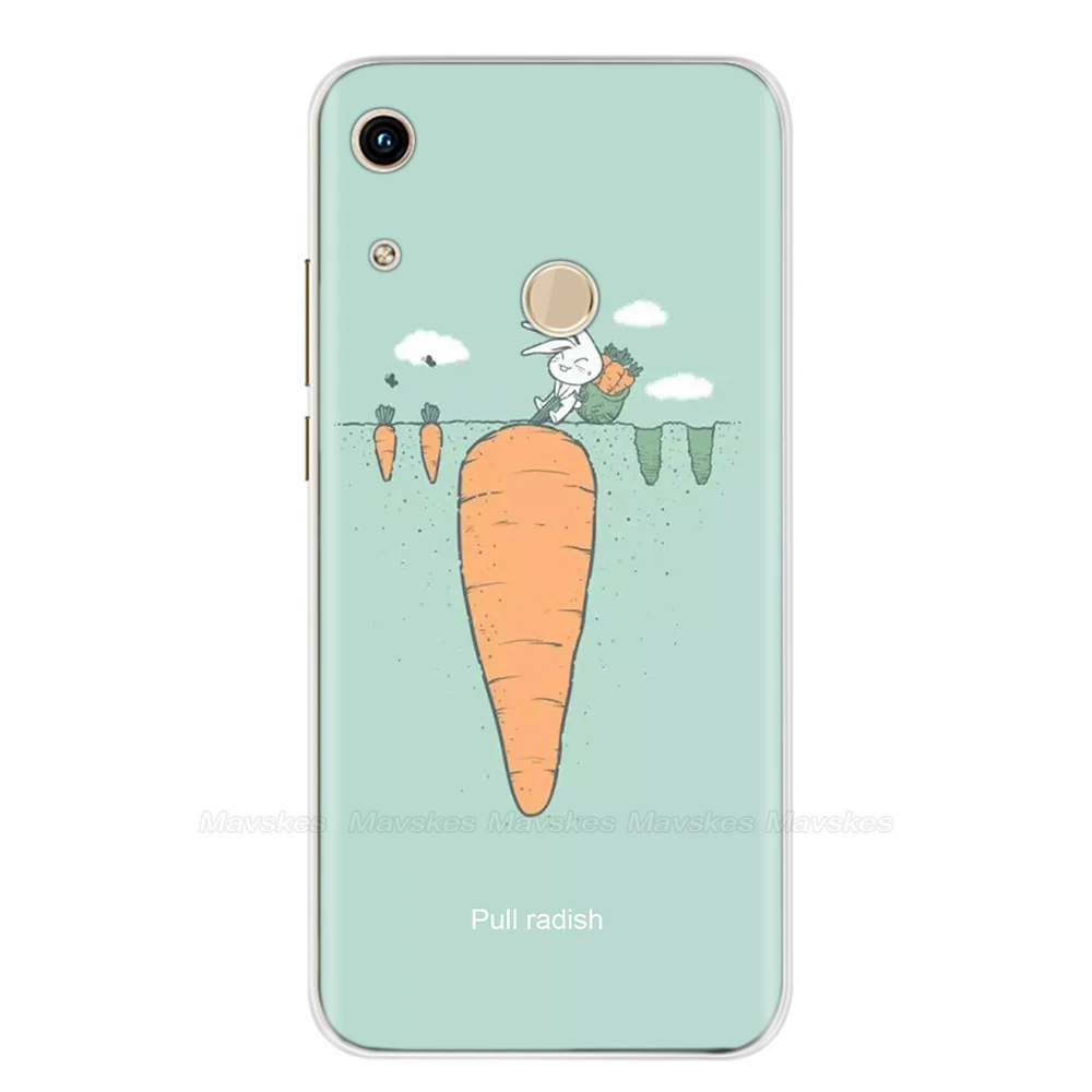 34 Чехол для huawei Honor 8A, чехол, силиконовый чехол для huawei Honor 8a, чехол с цветочным рисунком из ТПУ, чехлы для Honor 8A, JAT-LX1, чехол - Цвет: 34