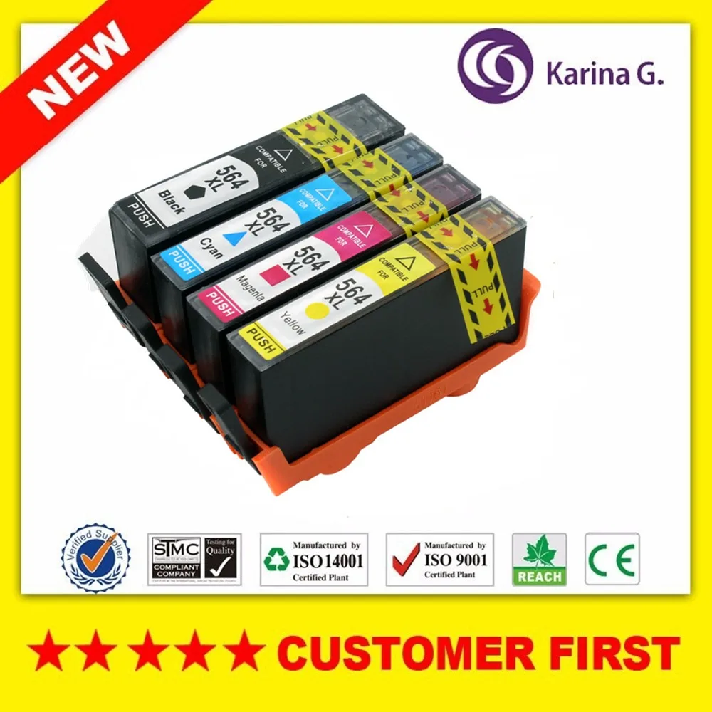 Compatible ink cartridge for hp 564XL hp564 Photosmart 5510/5511/5512/5514/5515/5520/5522/ 5525/6510/6512/6515 etc.printer | Компьютеры и