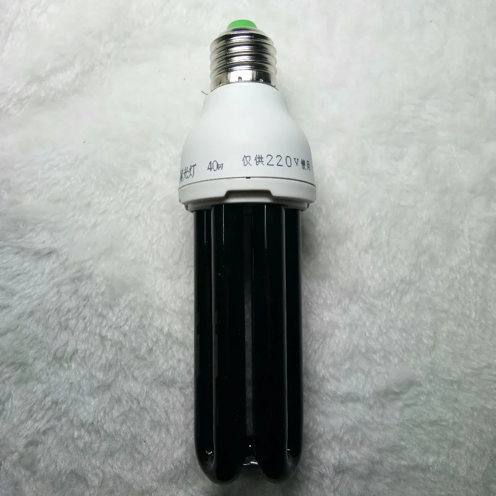 E27 AC 220V CFL кварцевый УФ-черный светильник, фиолетовая лампа UF 365 нм, фиолетовая энергосберегающая лампа CFL, лампа для домашнего сценического шоу, люминесцентная лампа