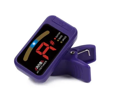 Оптовая продажа 10 шт клип-на гитарный тюнер LCD электронная цифровая гитара