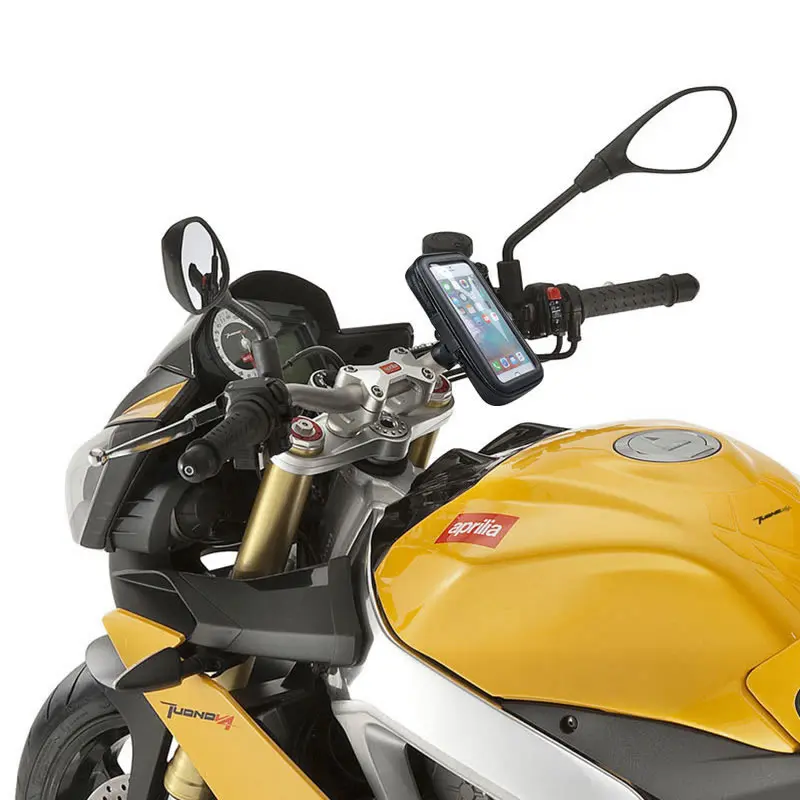 Moto rcycle Телефон держатель для сотового телефона с креплением на стенд Поддержка для iPhone 8 5S 6 Plus GPS для велосипеда держатель с Водонепроницаемый сумка держатель для мобильных устройств крепление moto