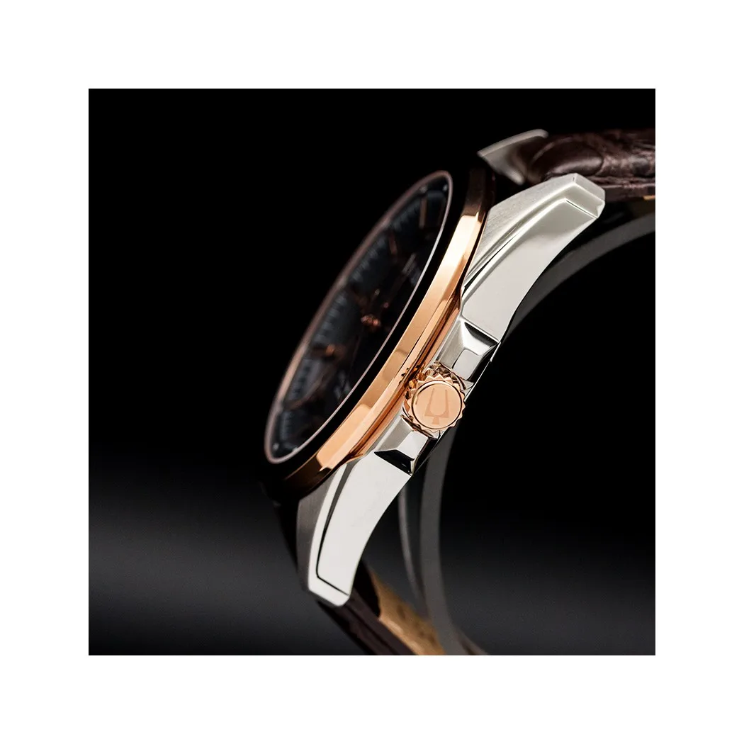 Наручные часы Bulova 98B267 мужские кварцевые на кожаном ремешке|Кварцевые часы| |