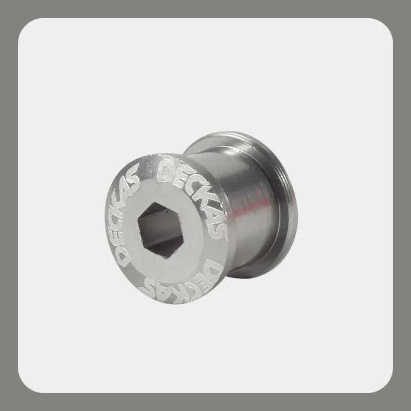 titanium CNC установка специального назначения Супер света 7075 цвет дисковой винт один диск гвоздь для горного велосипеда - Цвет: titanium