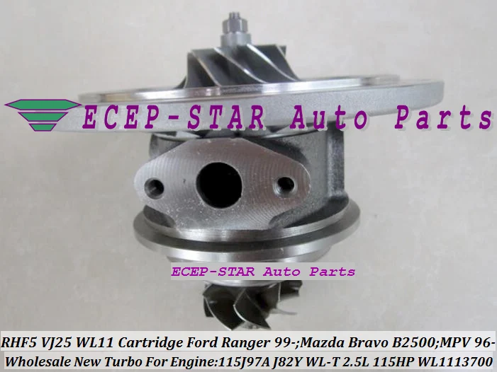 Турбокомпрессор RHF5 VJ25 WL11 WL111370 VB430012 для FORD Ranger MAZDA Bravo B2500 MPV J97A J82Y 2 л 1 шт. турбо