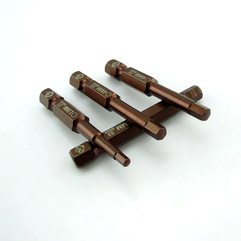 Фотоэлектрическая Шестигранная отвертка 1/4 дюйма 50 мм 2 6 мм|hex screwdriver bits|screwdriver