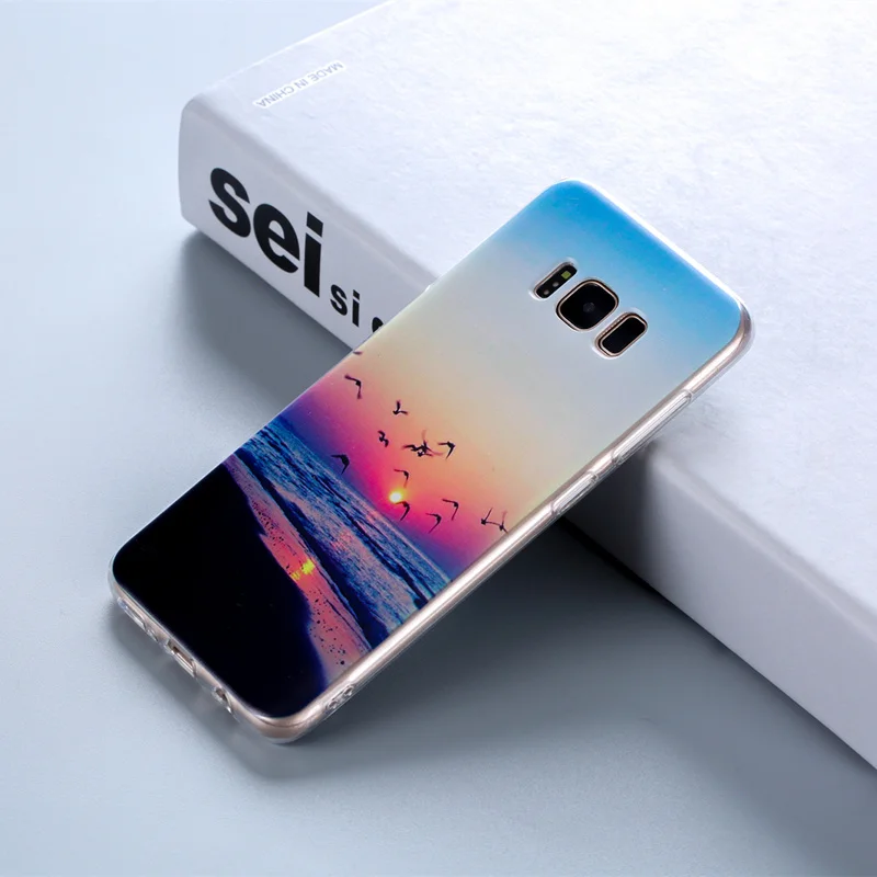 DS-LOVEHUI узор чехол для телефона samsung Galaxy A5 A3 J5 2015 2016 2017 S9 S8 S7 S6 край J2 премьер-чехол из