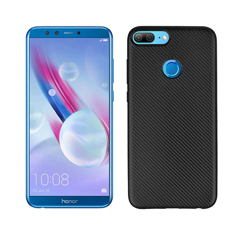 углеродные волокна узор силиконовый чехол на huawei honor 9 lite чехлы мягкий