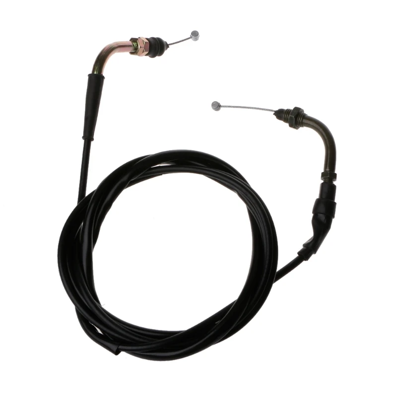 

QILEJVS Motorcycle Throttle Cable Scooter Accelerator Cables GY6 Engine For Yamaha Honda