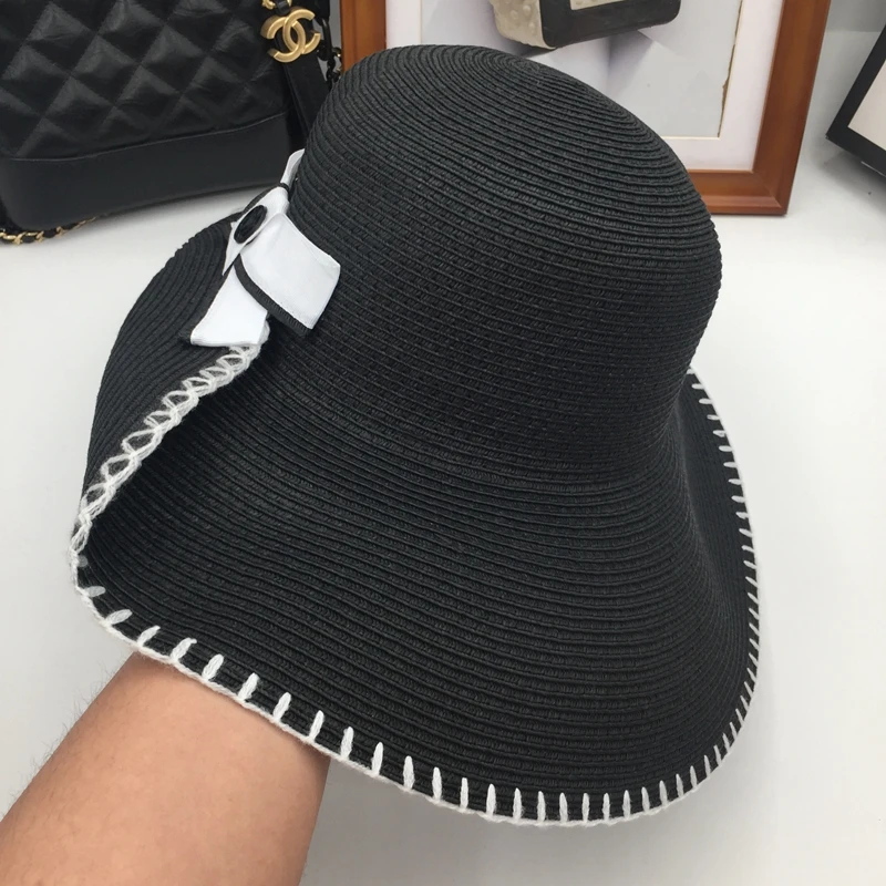 Летние каникулы тень солнцезащитный соломенная шляпа складная богиня с