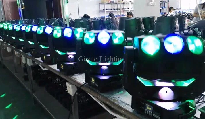 2 шт./лот новинка ADJ light 3 головки 9 шт. * 12 Вт 4 в 1 RGBW led паук движущаяся голова луч