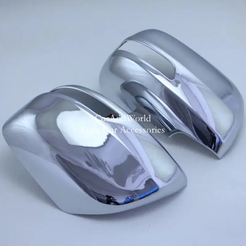 ABS Chrome Accessories For 2016 2017 Toyota Land Cruiser 200 Rear View Mirror Cover Side Molding Trim Decoration Car-Covers | Автомобили и