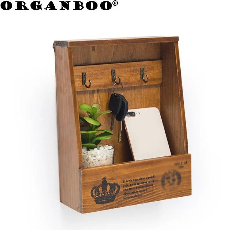 ORGANBOO 1 шт. Ретро ключ держатель для подвесного хранения телефона Органайзер