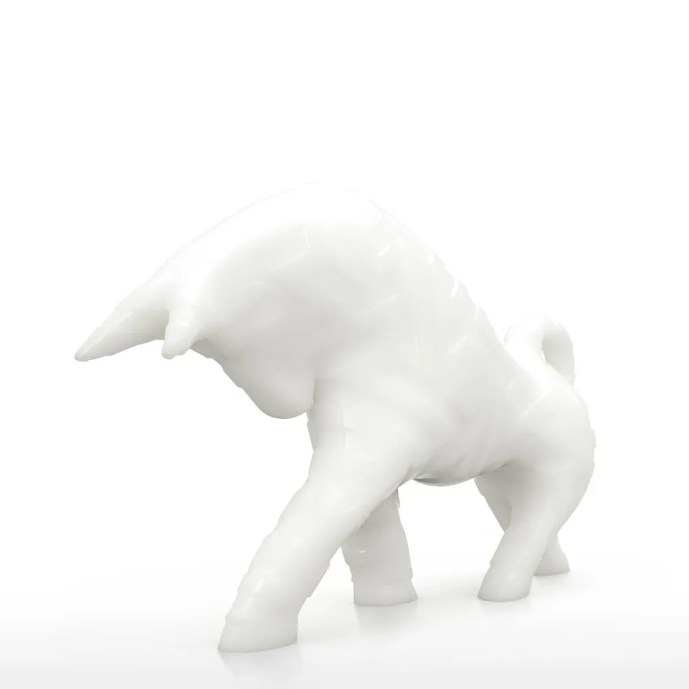 Tooarts бычья скульптура 3D Печатный бык животное стол настольная статуя домашний
