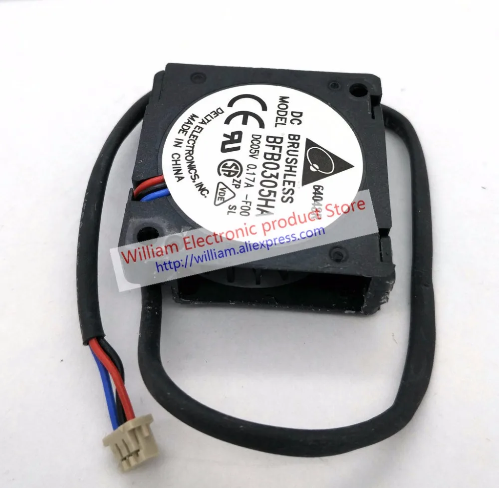 Новый оригинальный вентилятор охлаждения Detal BFB0305LA DC5V 0.10A BFB0305HA 0.17A 30*30*10 мм 3