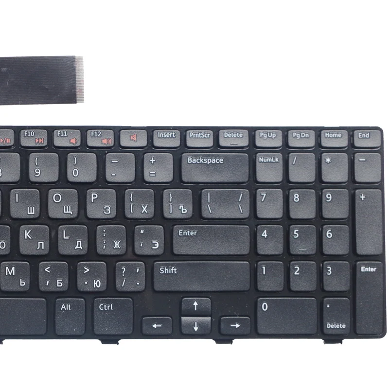 Русская клавиатура GZEELE для ноутбука Dell GM7 0M47P5 0R NSK-DZ1BQ NSK-DZ2BQ 9Z.N5ZBQ.00R 9Z.N5ZBQ.10R