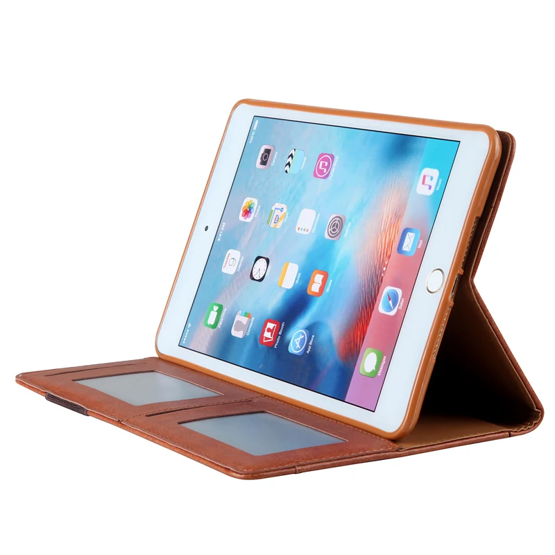 Для iPad 2018 2017 9 7 дюймовый чехол для планшета из искусственной кожи Флип с