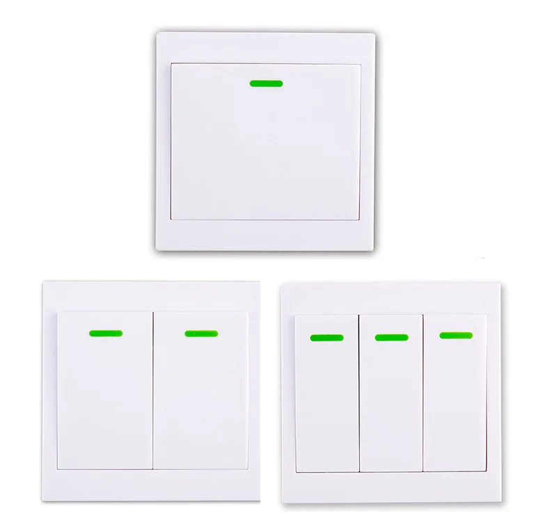 86 настенный пульт дистанционного управления Передатчик 1 2 3CH Sticky RF TX Smart Home Room Hall