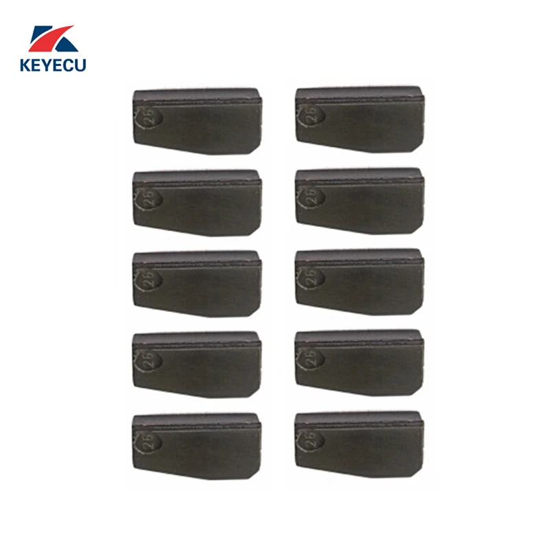 

KEYECU Pack of 10 , ID4C Transponder Chip Carbon (TP02)