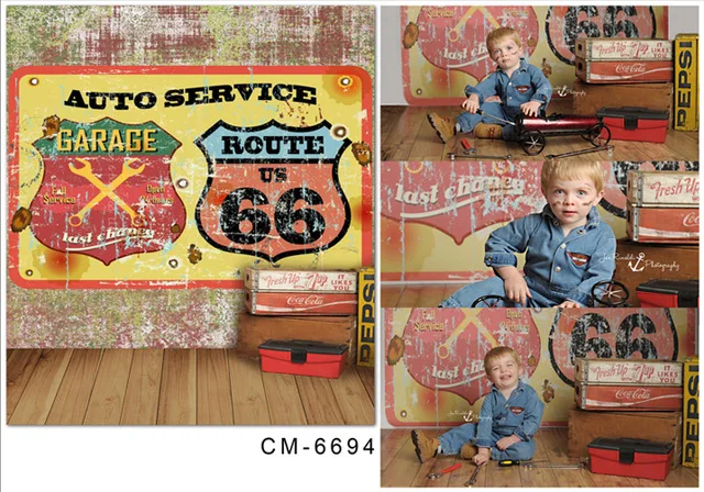 

5X7ft Vinyl Auto Service newborn children photography backdrops for photo studio backgrounds for photo studio