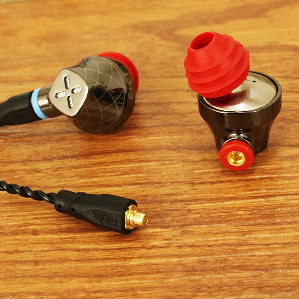 SENFER DT6 1BA+ 1DD гибридные наушники в ухо HIFI спортивные наушники для бега съемный MMCX кабель PT25 PT15 DT8 T2 ZST 24h