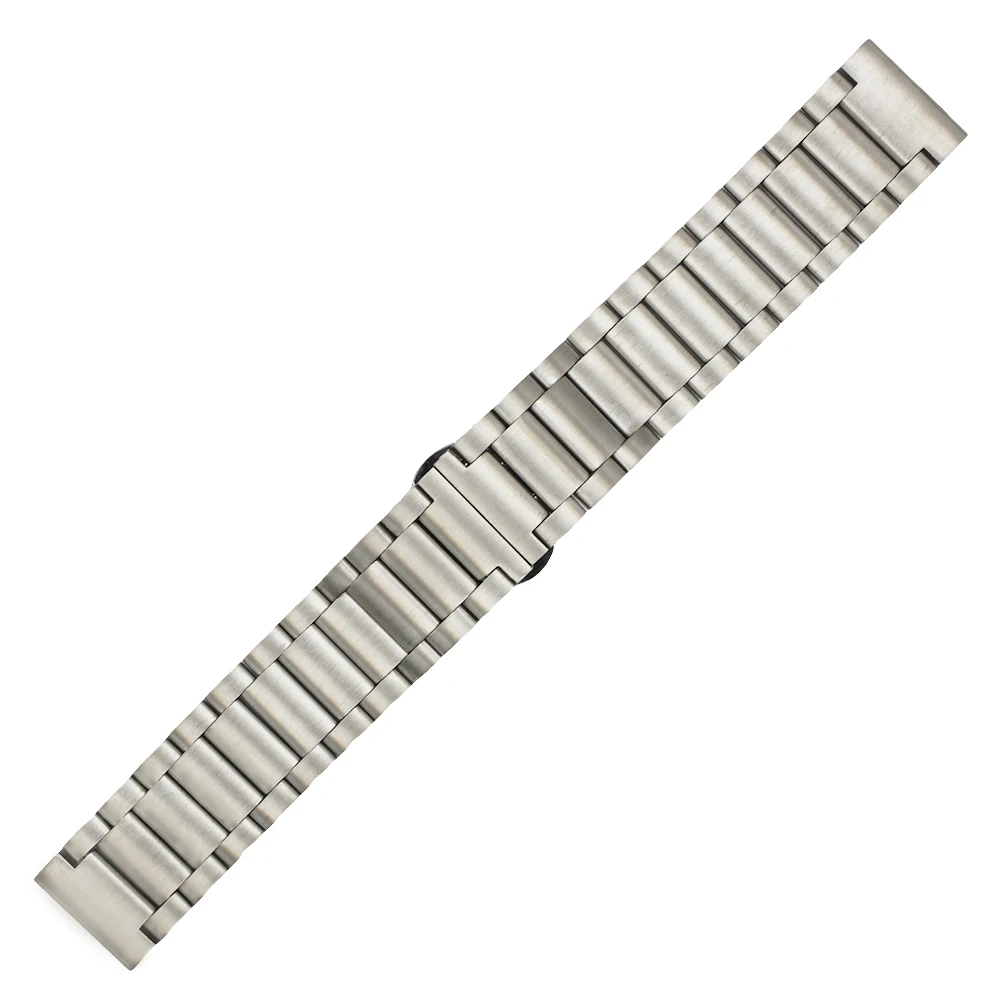 Stainless Steel Watch Band 20mm 22mm for TAG Heuer Butterfly Buckle Strap Quick Release Loop Belt Bracelet Black Gold Silver