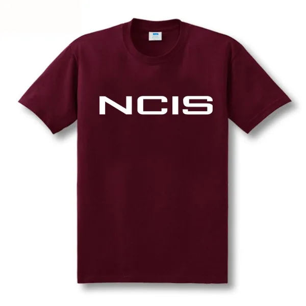 Футболка с логотипом ECTIC NCIS Мужская футболка коротким рукавом большого