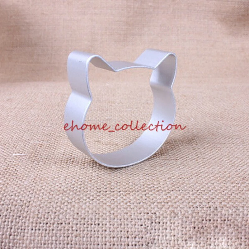 Новейшая Форма из нержавеющей стали в форме кошки с большим лицом фрезы для