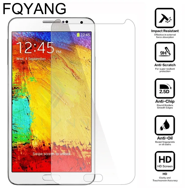 FQYANG 9H 2 6 мм закаленное стекло для Samsung A3 A5 A7 2017 2016 2015 J1 J2 ACE Pro 2018 Защитная пленка