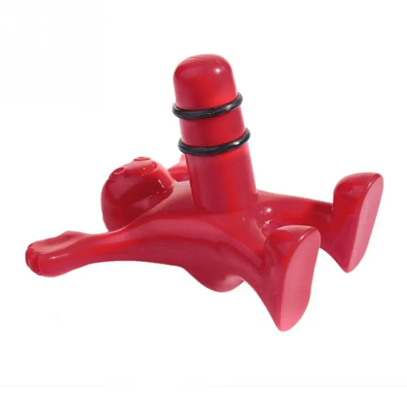 Новый Творческий Кухня Бар Красный Fun Счастливый Человек Форма Пиво Сода Бутылки