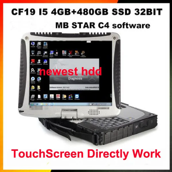 2019 12 DTS Monaco8 + Vediamo полное Программное обеспечение установлено в 512гб SSD для MB Star C4 C5
