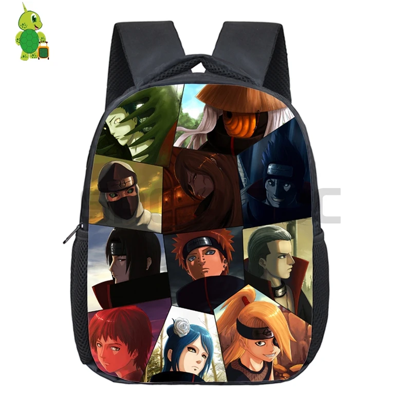 23 Anime Naruto Backpack Kids Baby Toddler School Bags Cartoon Naruto Sasuke Kakashi Kindergarten Backpacks Children Best Gift - Цвет: 23