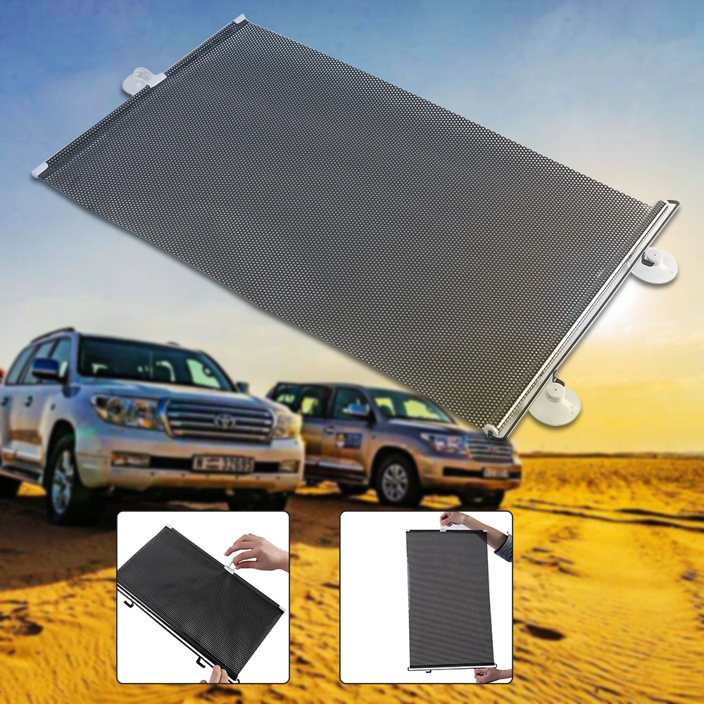 Автомобильные оконные рулонные шторы затемнения для солнцезащитного козырька